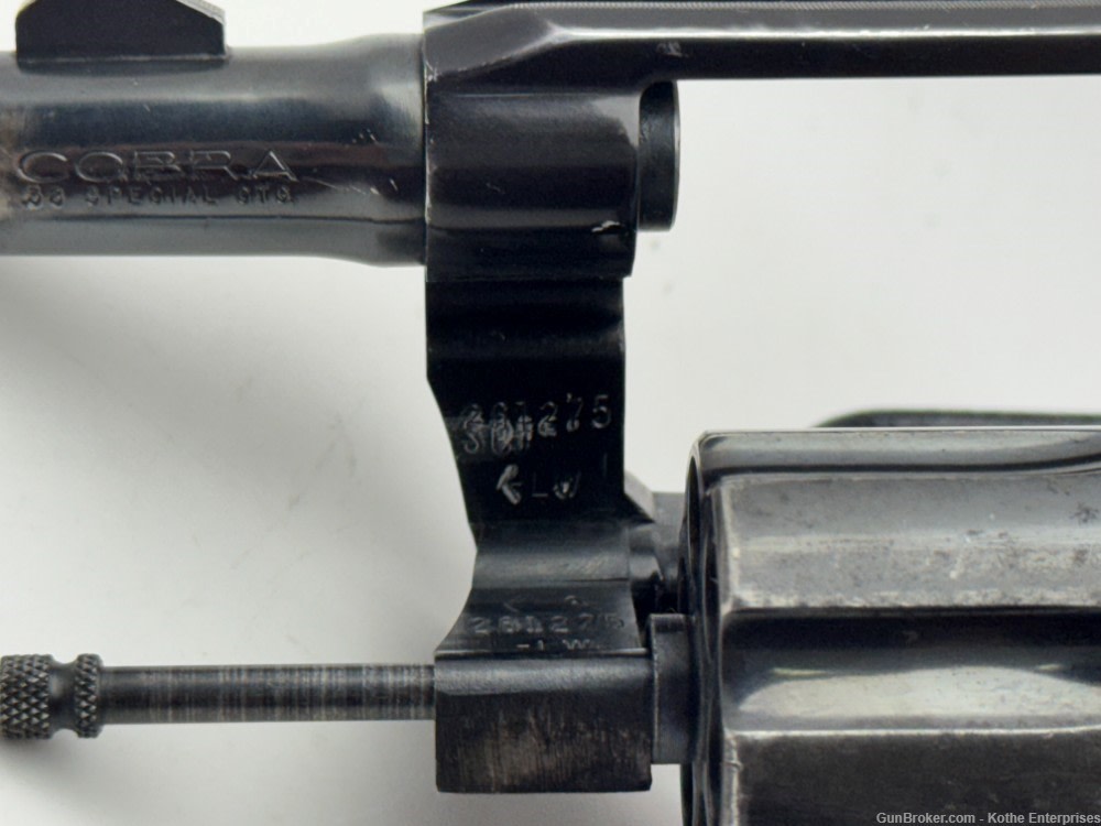 Colt Cobra Born In 1968 2" Barrel 38 Special Very Good-img-10