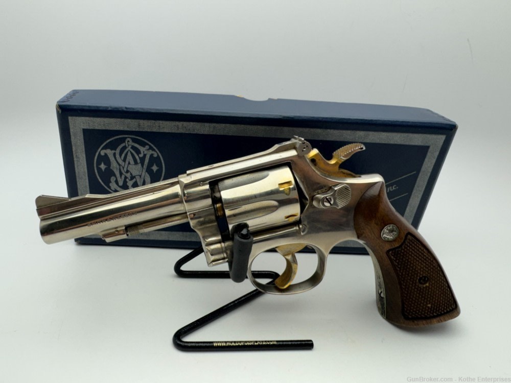 Smith & Wesson Model 15-2 4" Barrel 38 S&W Special Made in 1966-img-0