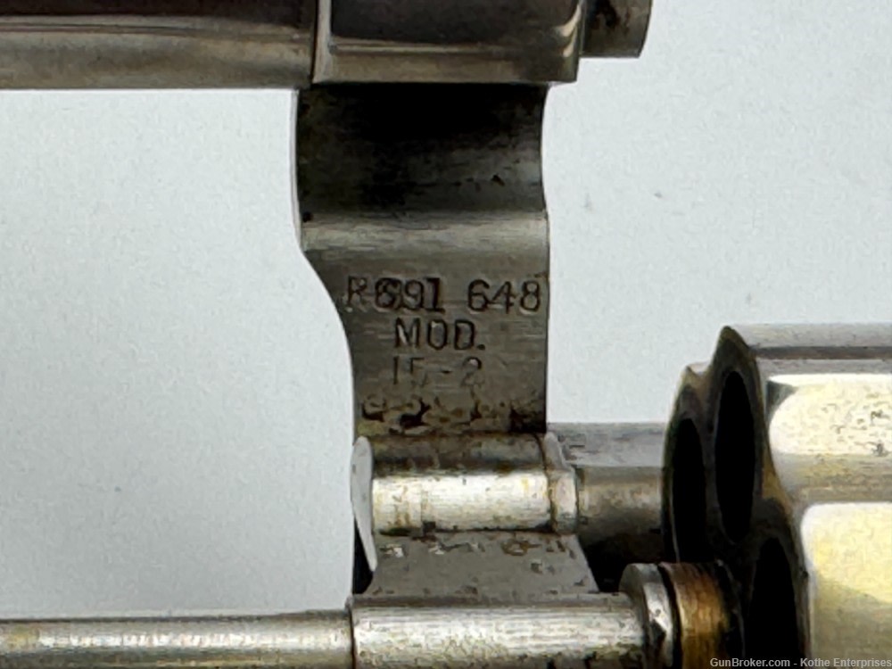 Smith & Wesson Model 15-2 4" Barrel 38 S&W Special Made in 1966-img-14