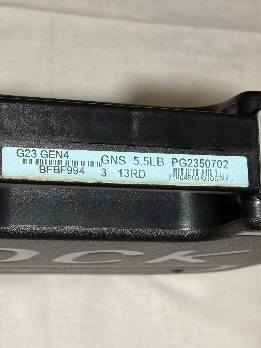 R. Lee Ermey Signed Glock 23 Gen 4 .40 -img-3