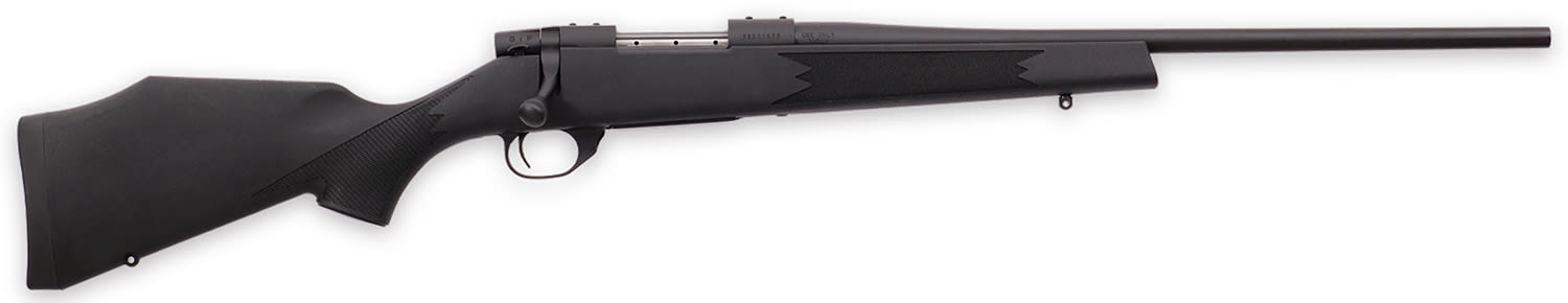 Weatherby Vanguard Synthetic 243 Winchester Rifle 20 Black VYT243NR0T-img-1