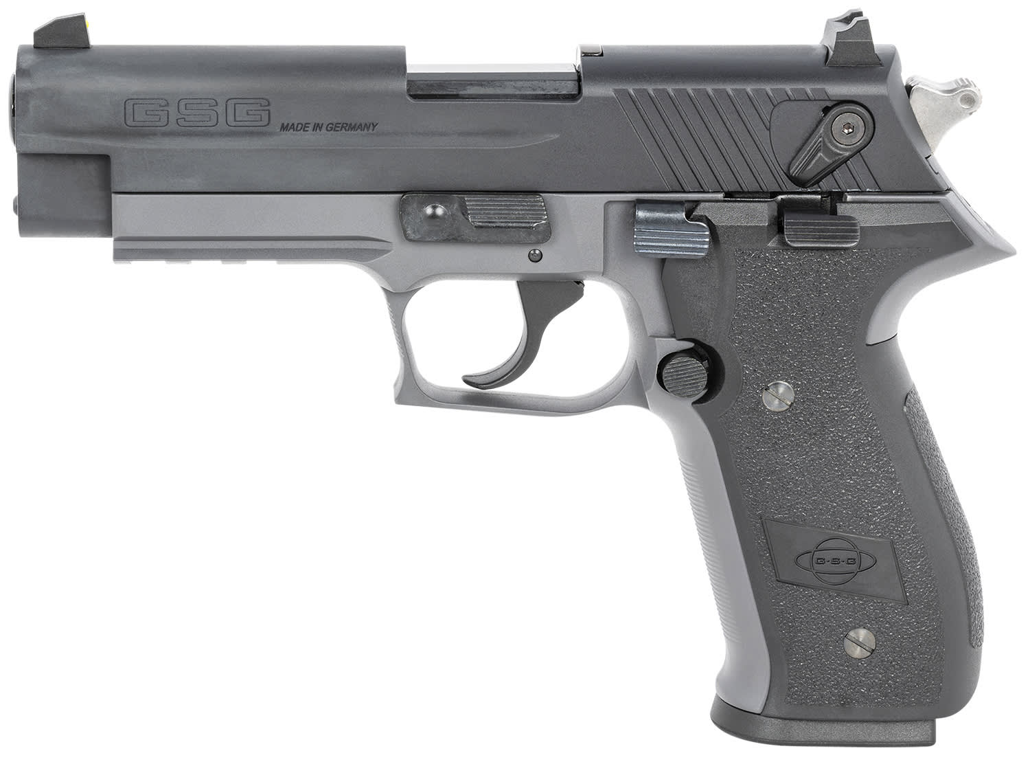 GSG FireFly Pistol 22LR 10+1 4 Barrel Alloy Slide Polymer Frame Adj Rear Si-img-2