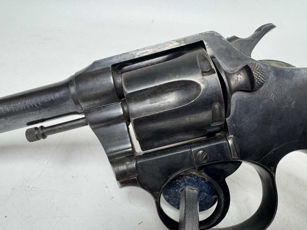 Colt Police Positive (First Issue) 38 S&W 6" barrel MFG 1920-img-3