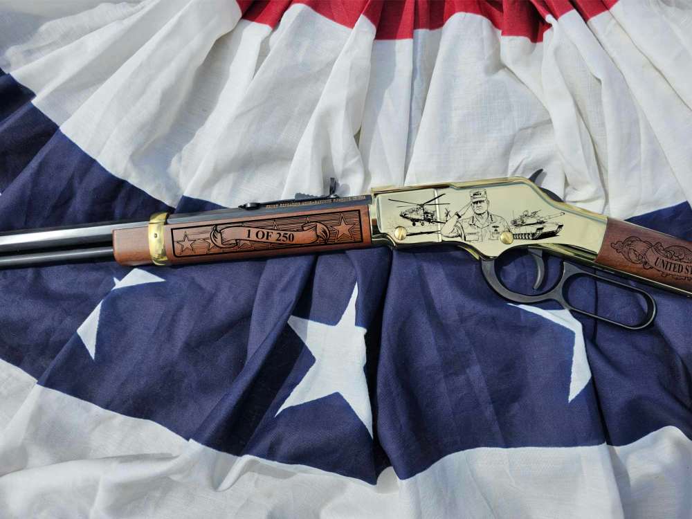 New Item! U.S. Army Commemorative Engraved Henry Golden Boy .22LR-img-4