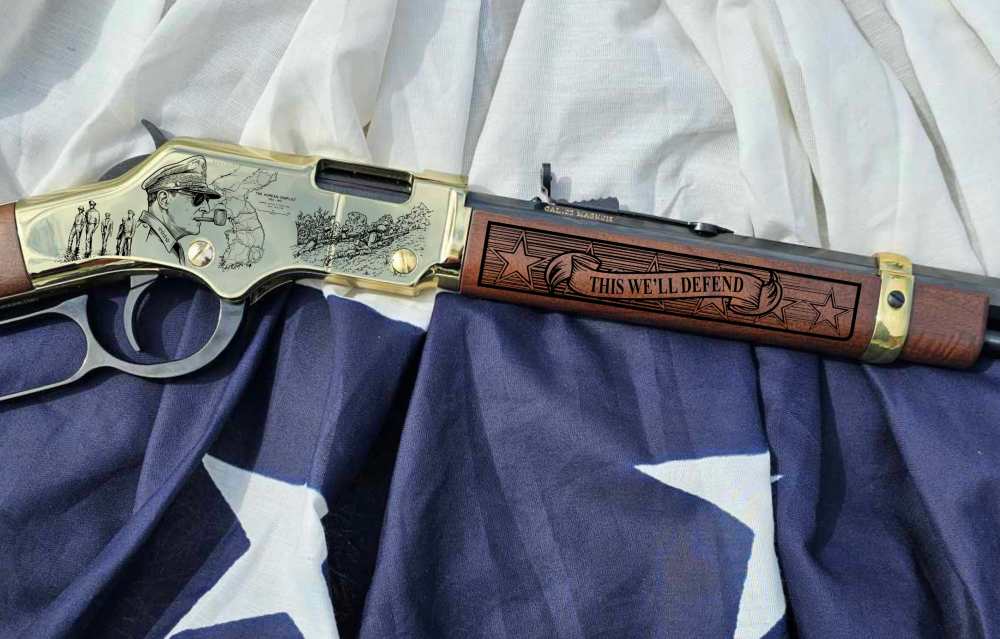 New Item! U.S. Army Commemorative Engraved Henry Golden Boy .22LR-img-2