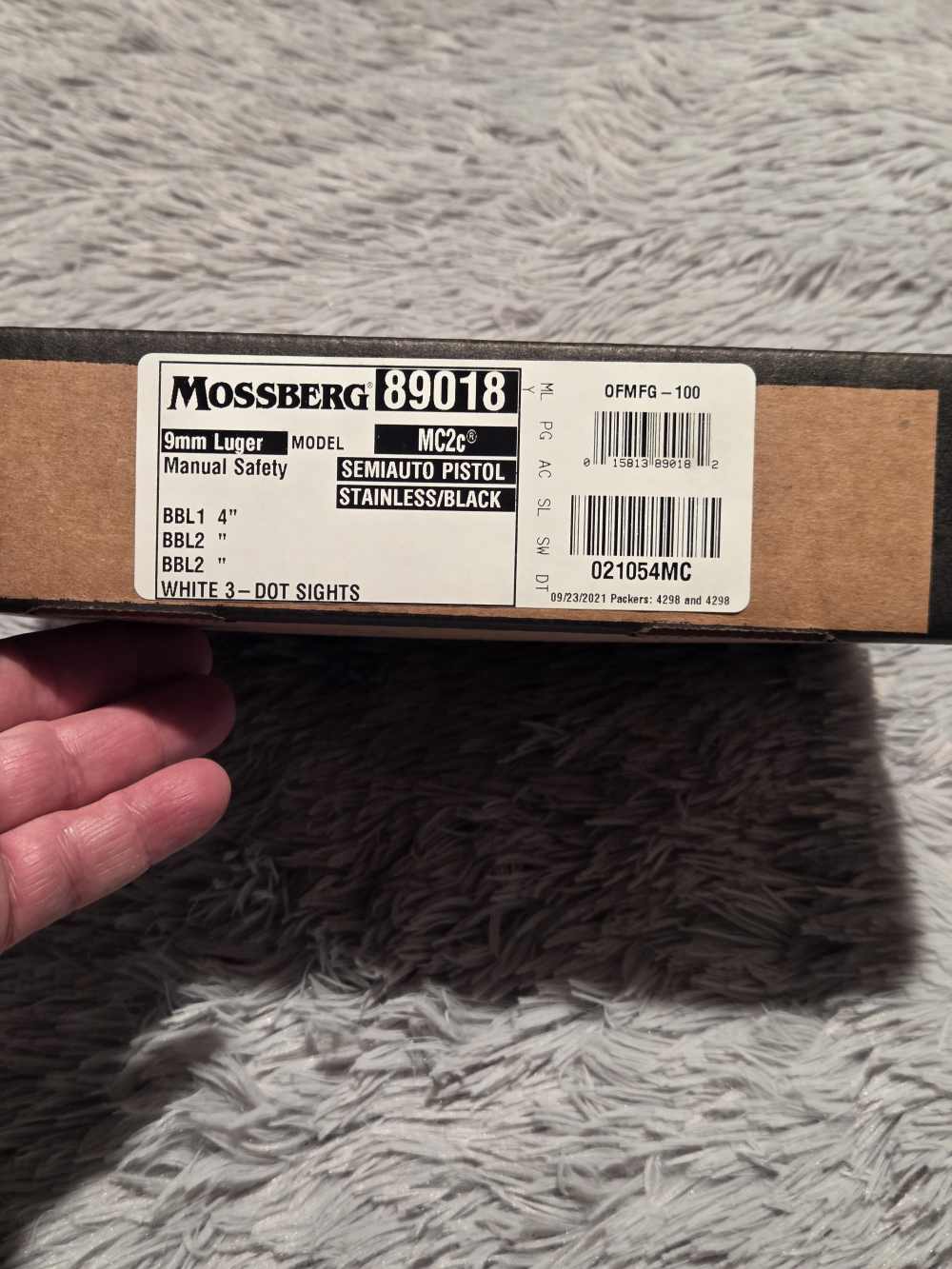 Mossberg MC2c BNIB! Fast Shipping!-img-3