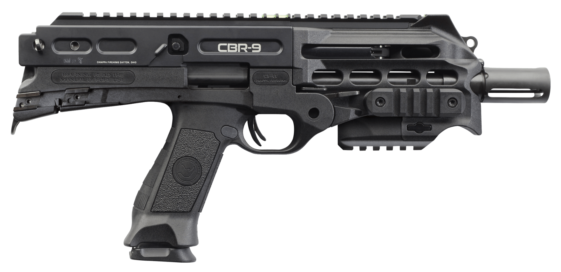 Chiappa CBR-9 Black Rhino 9mm 18 Round Pistol-img-1