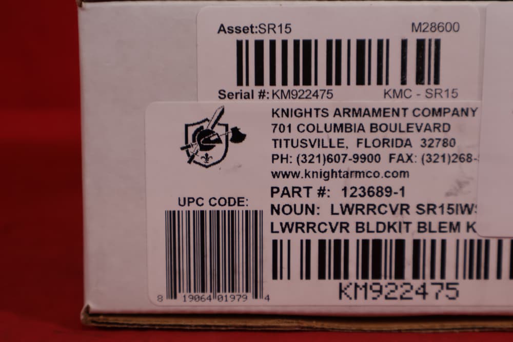  Knights Armament Co KAC SR-15 Lower Receiver SR15 *Blem*-img-20