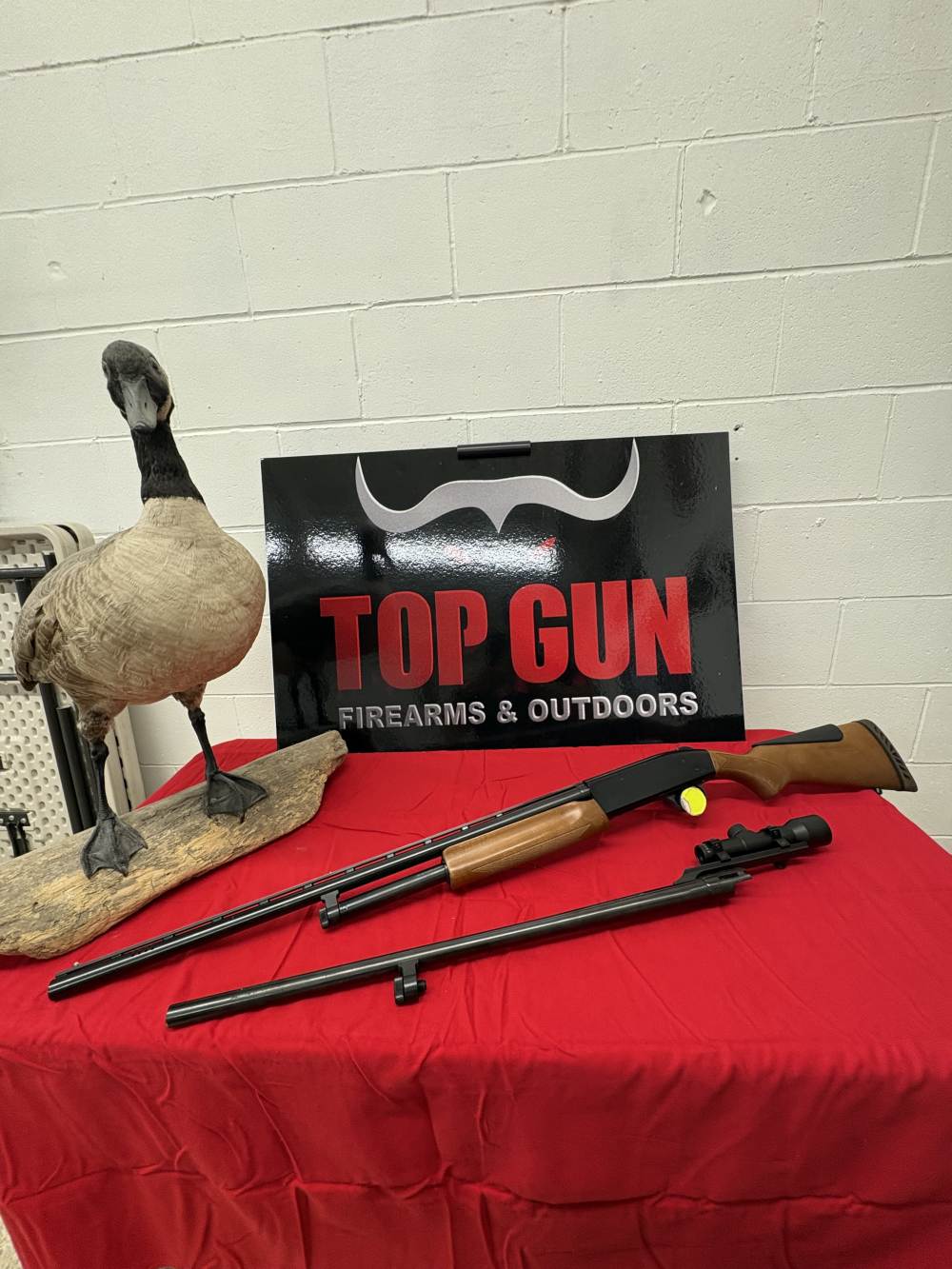 MOSSBER 500 COMBO 20GA. WITH RIFLED BARREL AND SCOPE "MAKE OFFER"-img-0