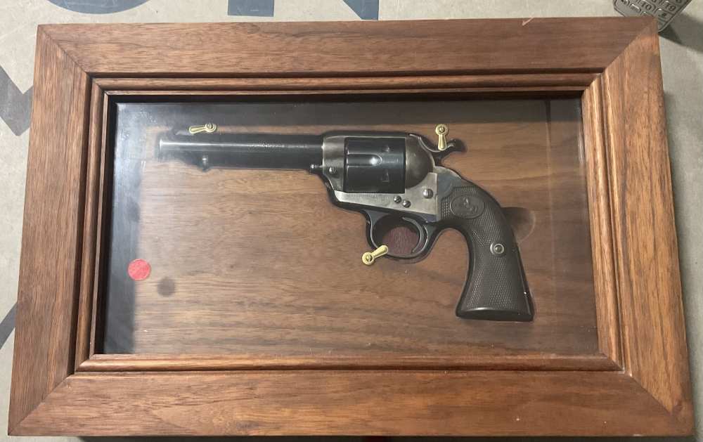 Colt Bisley 38 Colt. 5 1/2in rare caliber and barrel length -img-2