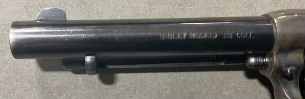 Colt Bisley 38 Colt. 5 1/2in rare caliber and barrel length -img-4