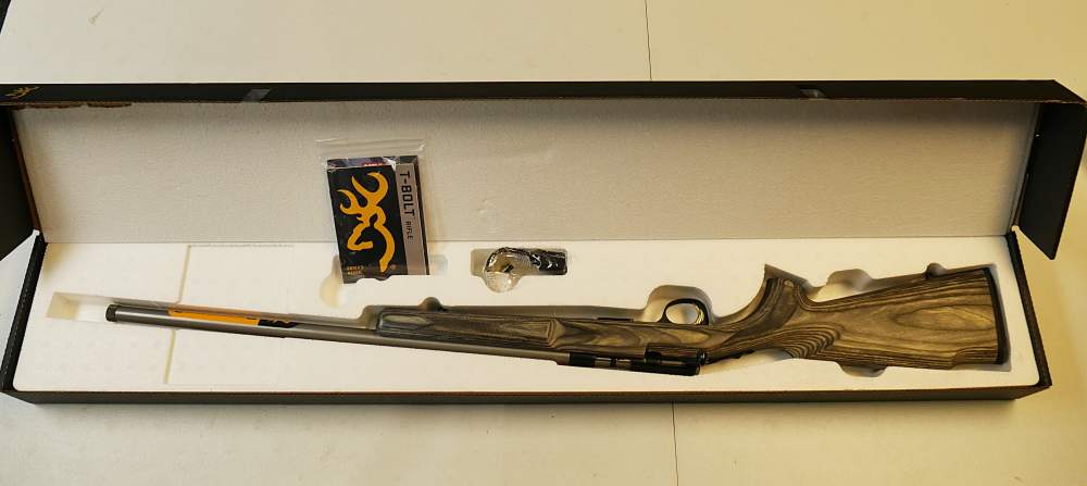 Browning T-Bolt Varmint / Target .22WMR 22" Barrel New in Box-img-3