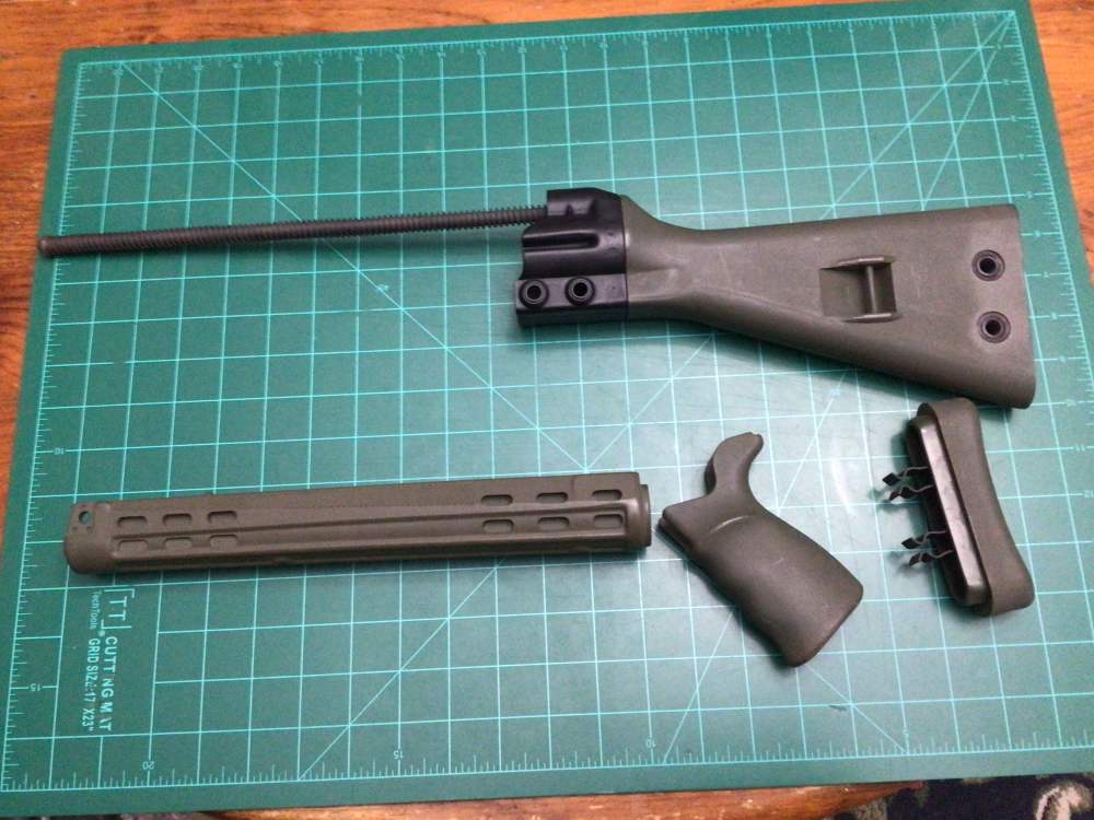 H&K G3 complete stock set ODG-img-1