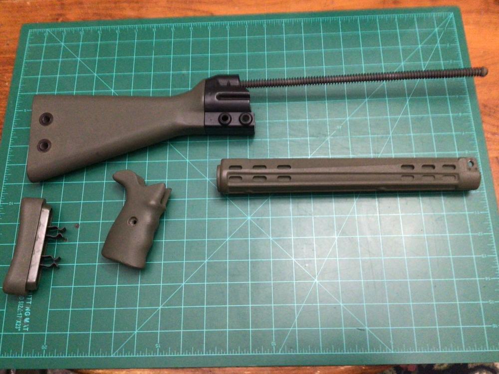 H&K G3 complete stock set ODG-img-0