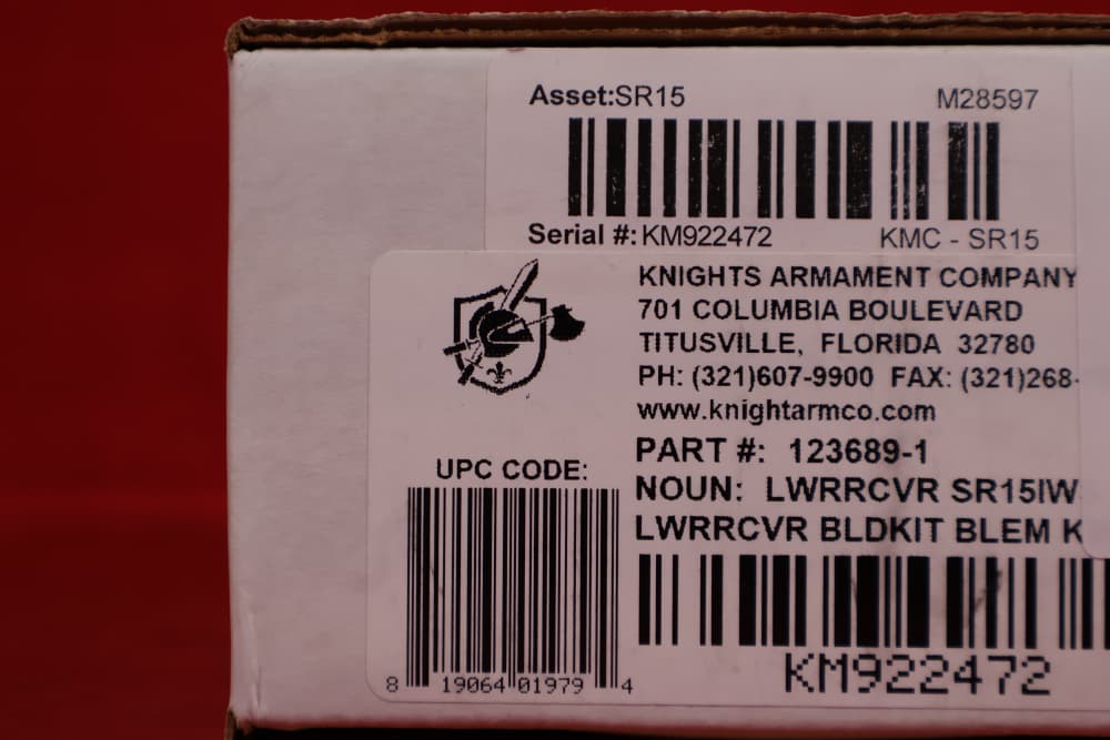  Knights Armament Co KAC SR-15 Lower Receiver SR15 *Blem*-img-20