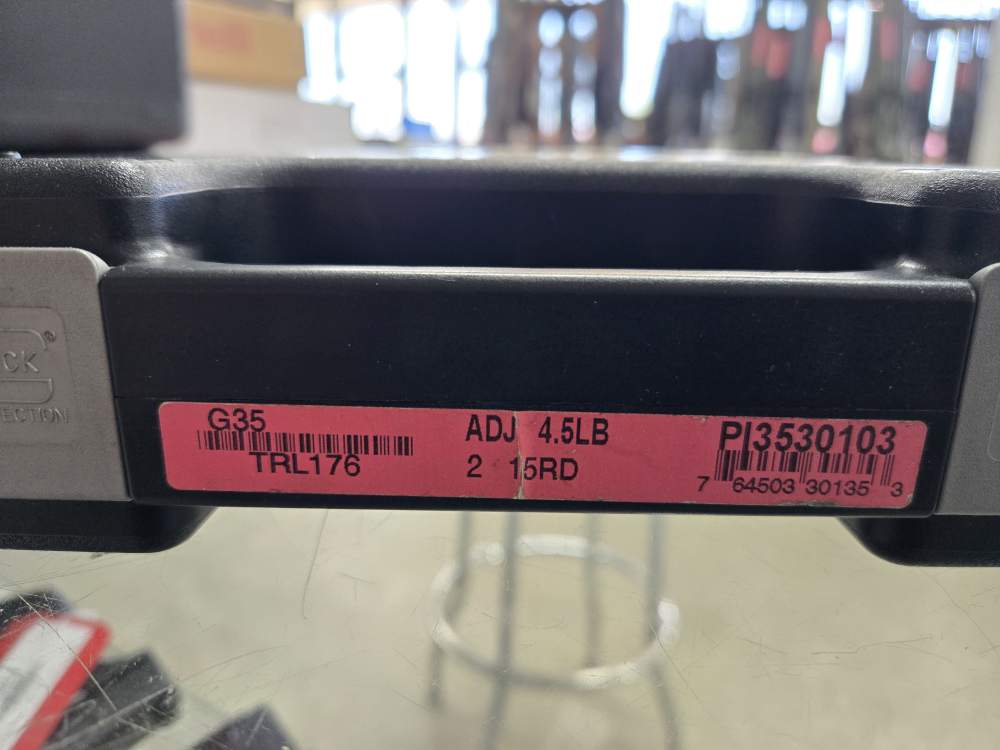 Glock 35 GEN 3 40 S&W 5.31" BBL (2)15-Round Mags Black PI3530103-img-2