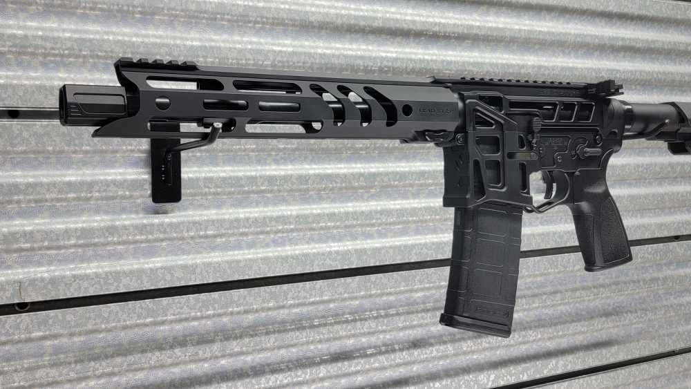 Lead Star Arms Barrage Pistol  Black - 10.5" Skeletonized 5.56 Nato AR15-img-1