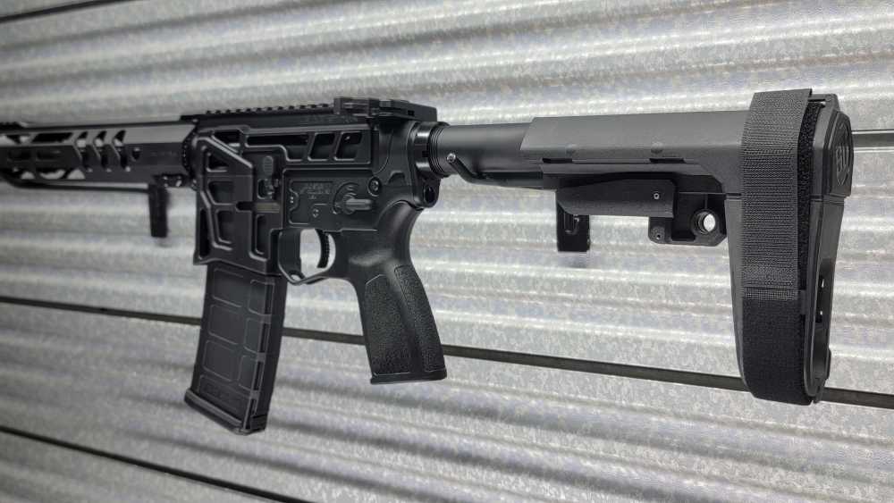 Lead Star Arms Barrage Pistol  Black - 10.5" Skeletonized 5.56 Nato AR15-img-2