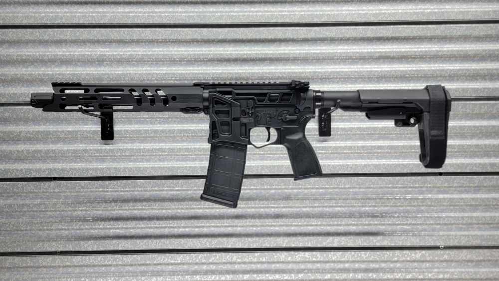 Lead Star Arms Barrage Pistol  Black - 10.5" Skeletonized 5.56 Nato AR15-img-0