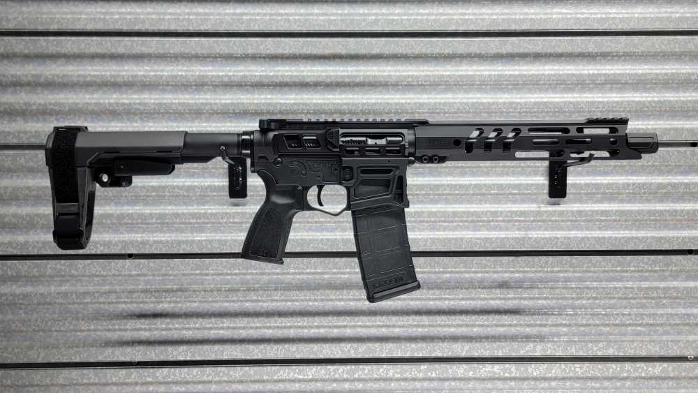 Lead Star Arms Barrage Pistol  Black - 10.5" Skeletonized 5.56 Nato AR15-img-3