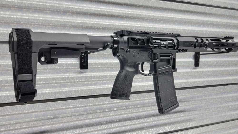 Lead Star Arms Barrage Pistol  Black - 10.5" Skeletonized 5.56 Nato AR15-img-4