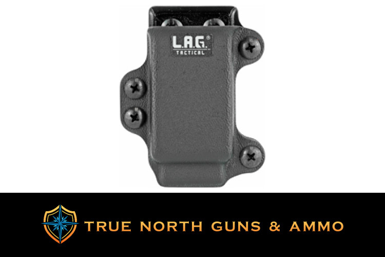 LAG Tactical SPMC Single Pistol Magazine Carrier - Black-img-0