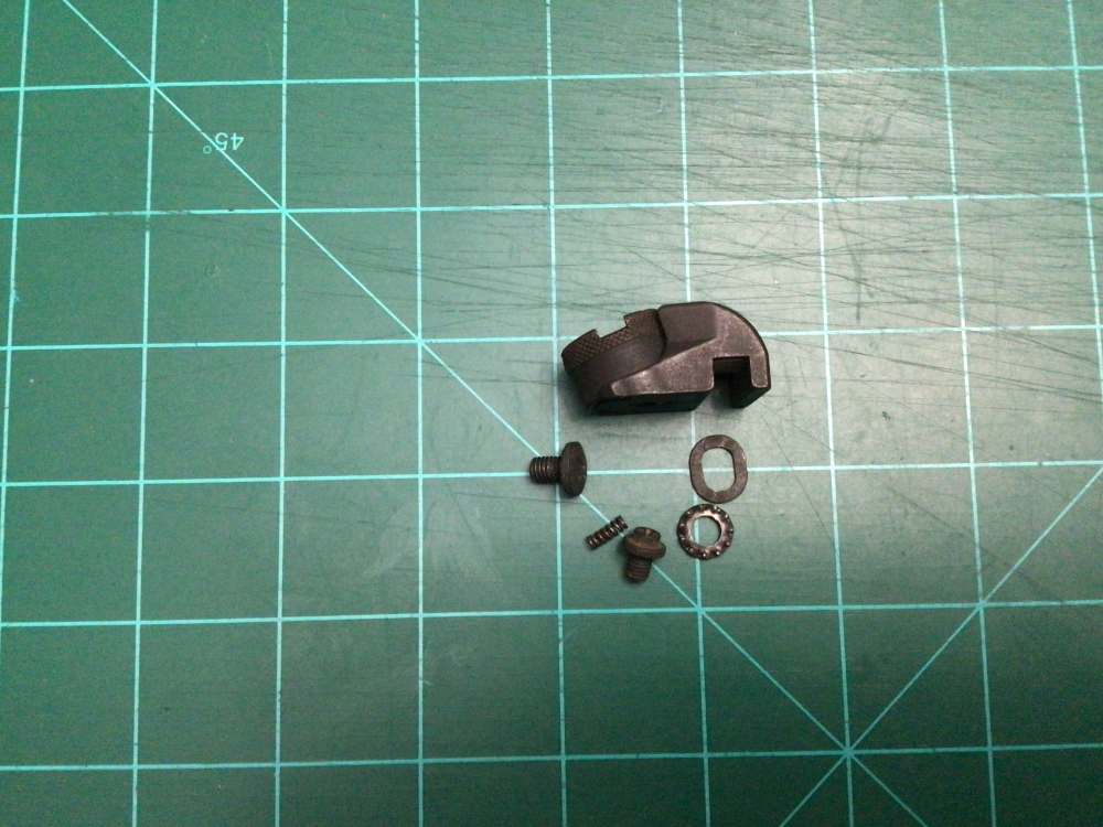H&K MP5K complete rear sight assembly-img-2