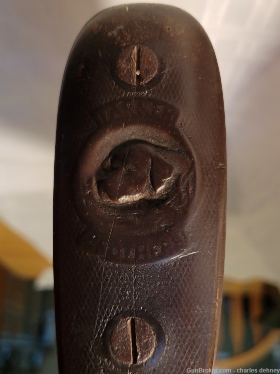 1875 Parker Hammer S x S 10 Ga. Shot gun -img-9