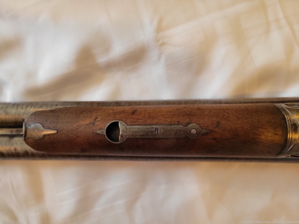 1875 Parker Hammer S x S 10 Ga. Shot gun -img-5