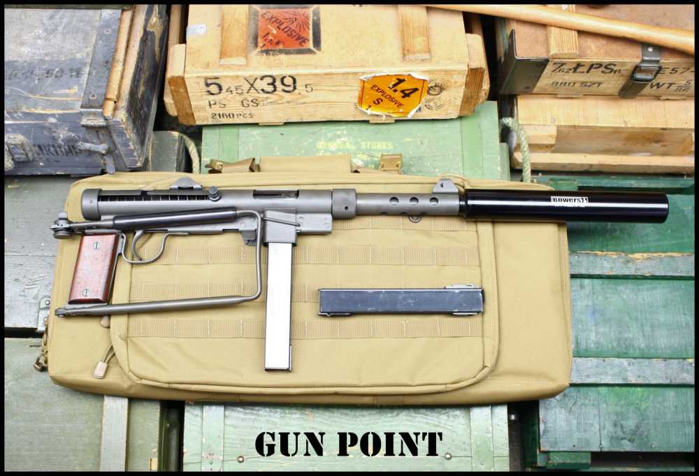 Swedish K 9mm  Fabulous Condition Transferable Machine Gun Suppressor      -img-0