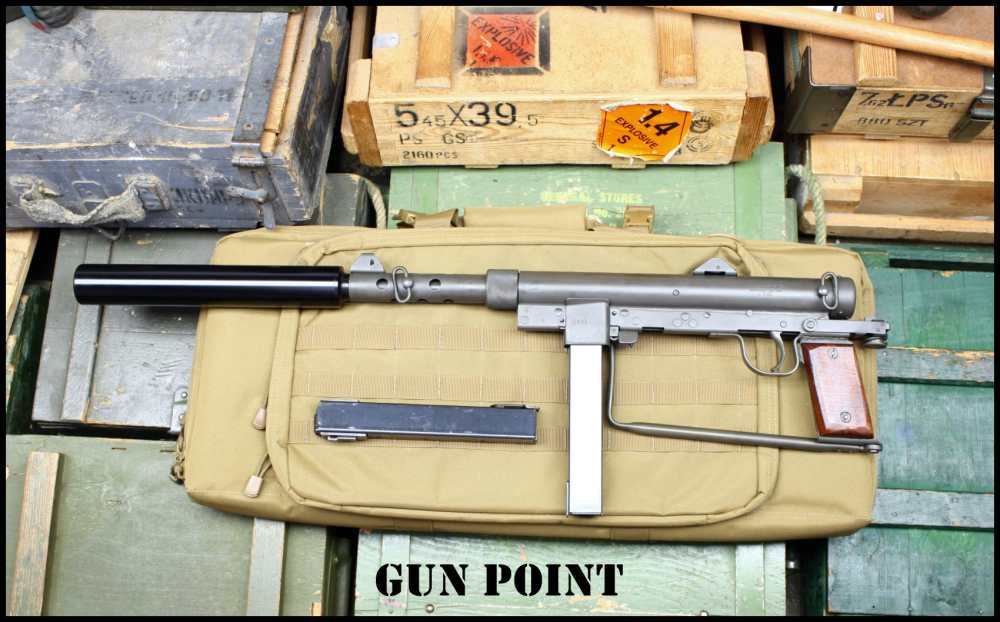 Swedish K 9mm  Fabulous Condition Transferable Machine Gun Suppressor      -img-42
