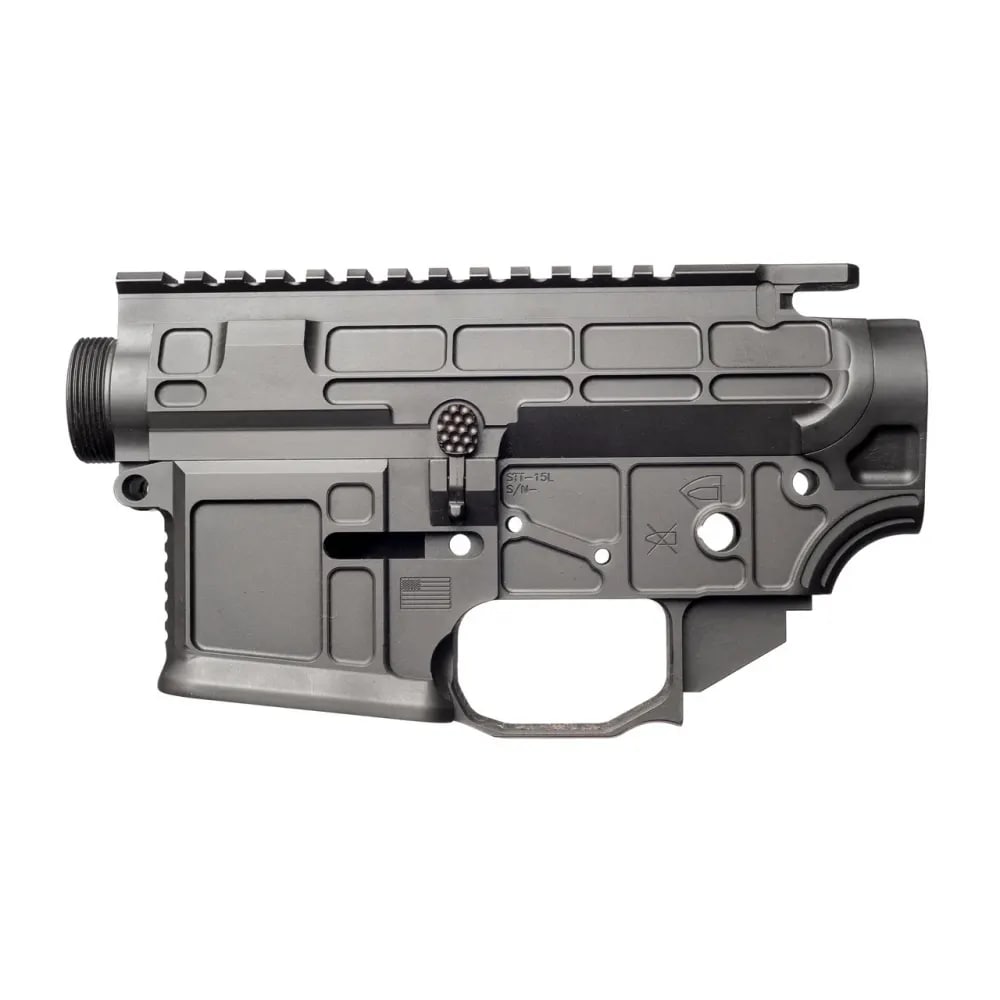 San Tan Tactical STT-15L PILLAR Billet Receiver Set - Black-img-0