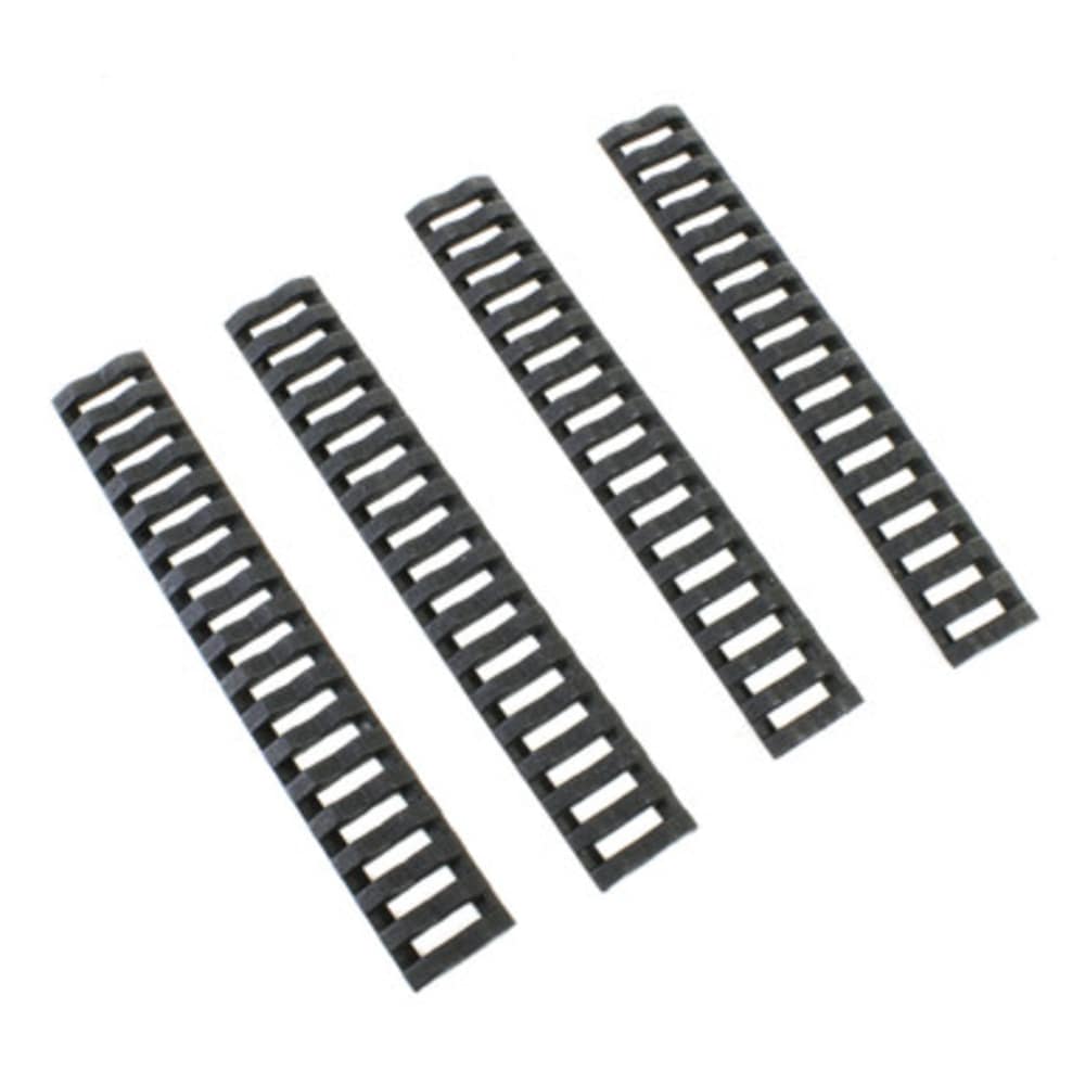 Black Super Grip Picatinny Rail Covers Cover Picatinny-img-1