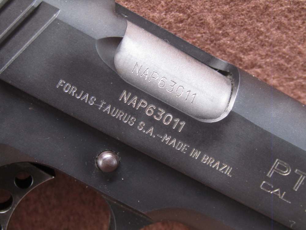 Taurus PT 1911 45 ACP Semi 4.75" BRL 2x 8 Rd Ambi Safety VG Bore-img-5