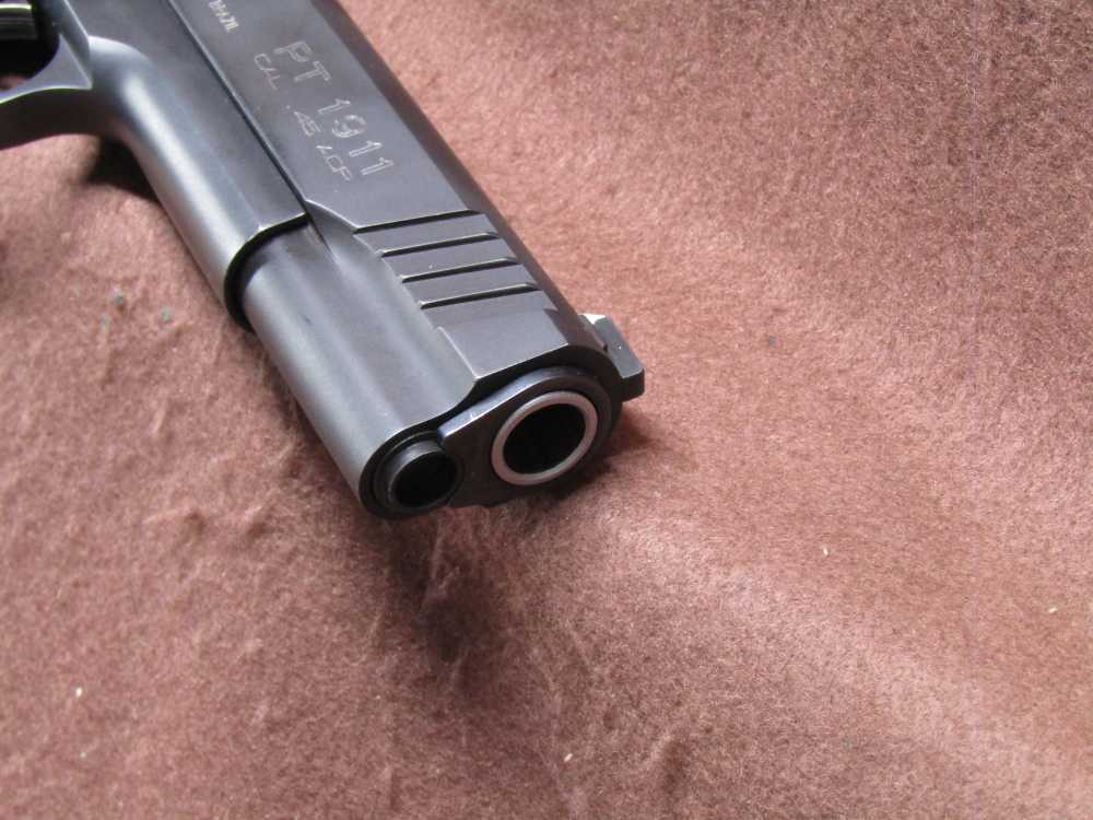 Taurus PT 1911 45 ACP Semi 4.75" BRL 2x 8 Rd Ambi Safety VG Bore-img-11