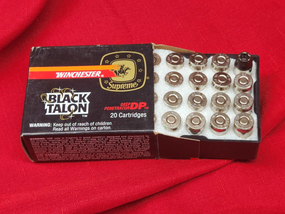 Winchester Black Talon .45 ACP 230 Gr SXT 20 Cartridges-img-1