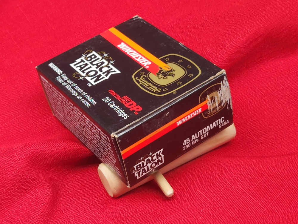 Winchester Black Talon .45 ACP 230 Gr SXT 20 Cartridges-img-0