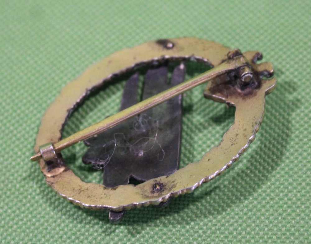  German WWII Army HEER Paratrooper Fallschirmjager Jump Badge NT-img-2