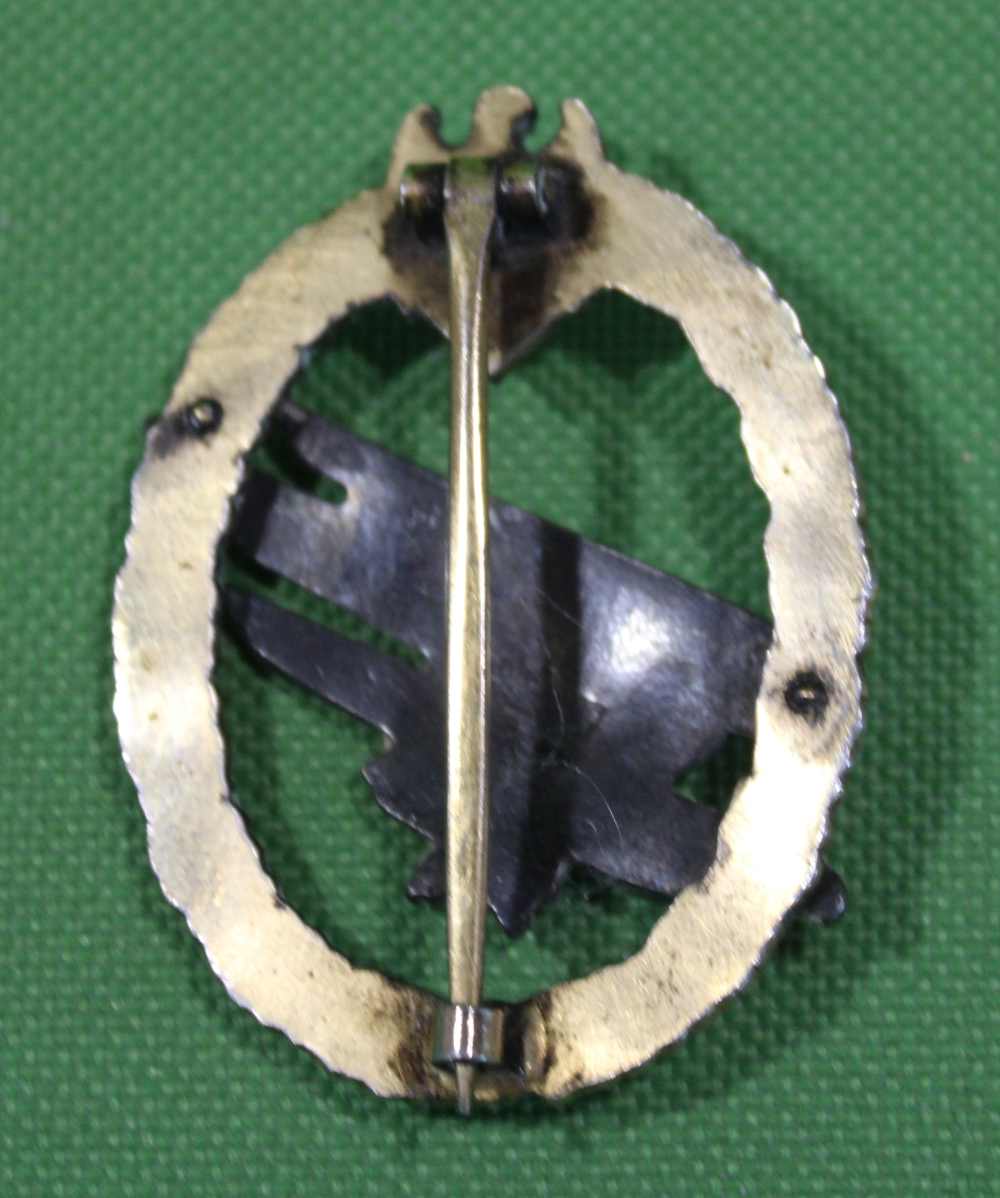  German WWII Army HEER Paratrooper Fallschirmjager Jump Badge NT-img-1