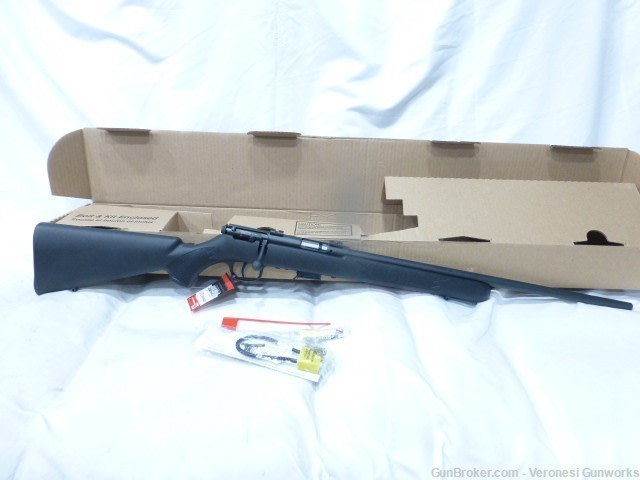 NIB Savage 93R17 Rifle 17 HMR 21" Picatinny Bases 96709-img-0