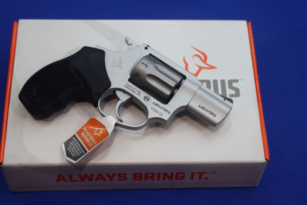 Taurus Model 942 Revolver 22MAG Ultra-Light 2" 8RD 22WMR SA DA Stainless 22-img-19