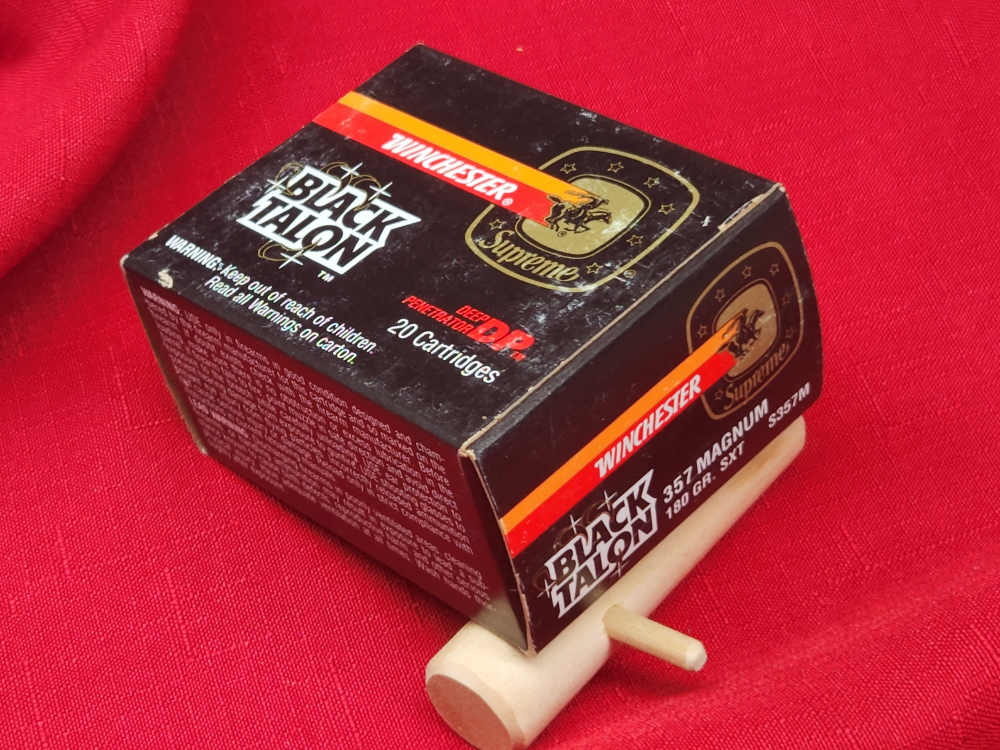 Winchester Black Talon .357 Magnum 180 Gr SXT 20 Cartridges-img-0