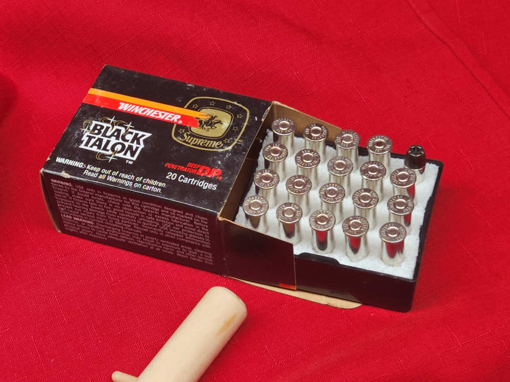 Winchester Black Talon .357 Magnum 180 Gr SXT 20 Cartridges-img-1