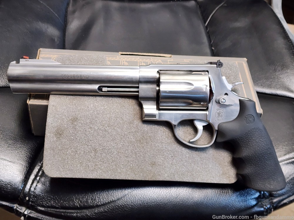 NEW! SMITH & WESSON SW .350 LEGEND REVOLVER 7.5" STAINLESS SS 350 7.5 7 NIB-img-8