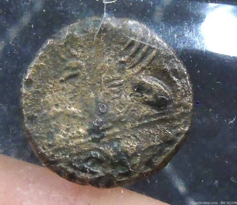 #22- A Greek Troas, Assos, 400-241BC. Æ - Athena / Griffin-img-4