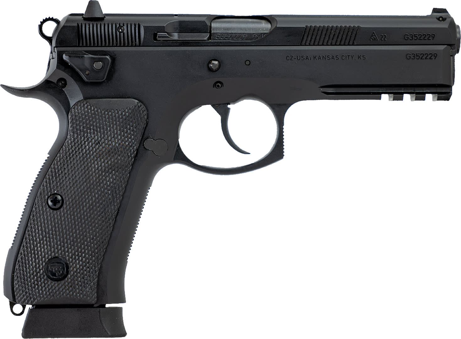 CZU CZ75 SP-01 TAC 9MM Semi-Auto Handgun-img-0