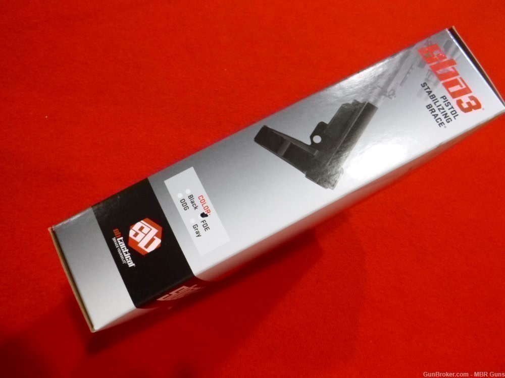SBA3 SB Tactical AR Pistol Brace w/ Adjustable Buffer Tube FDE SBA3-02-SB-img-7