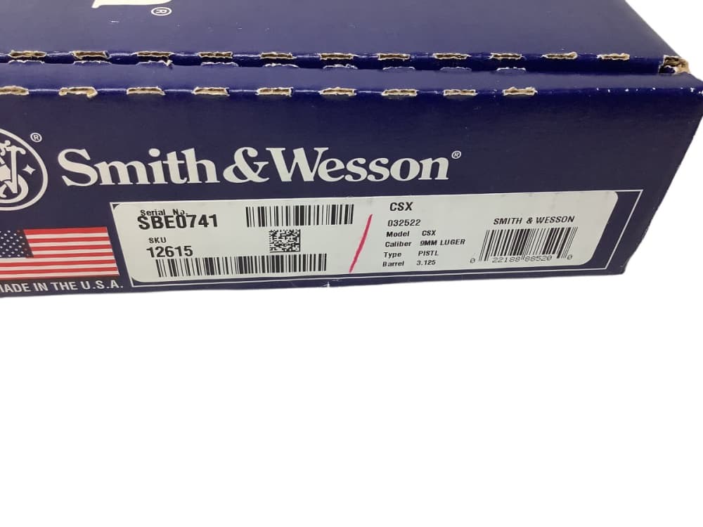 Smith and Wesson CSX Pistol: 9mm, 12rd, 3.125" Barrel: GOOD! -img-9