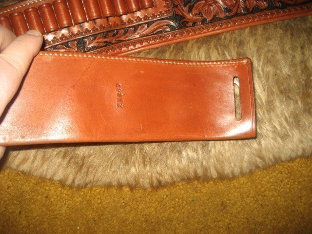 CUSTOM EL PASO SADDLERY MONEYBELT 38/357 LOOP'S !-img-5