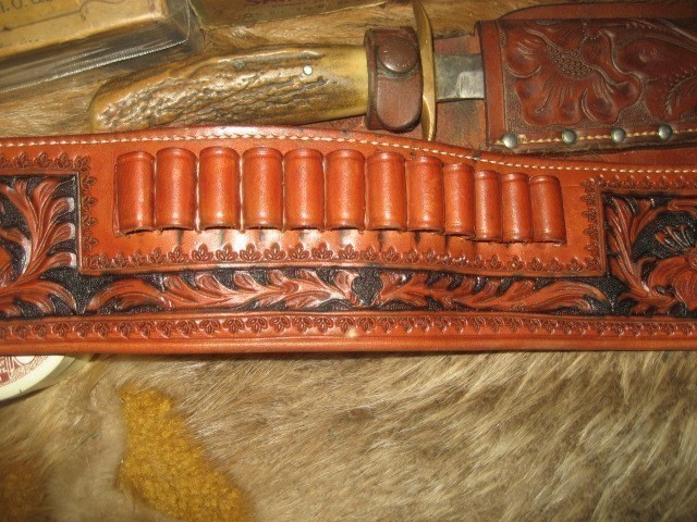 CUSTOM EL PASO SADDLERY MONEYBELT 38/357 LOOP'S !-img-2